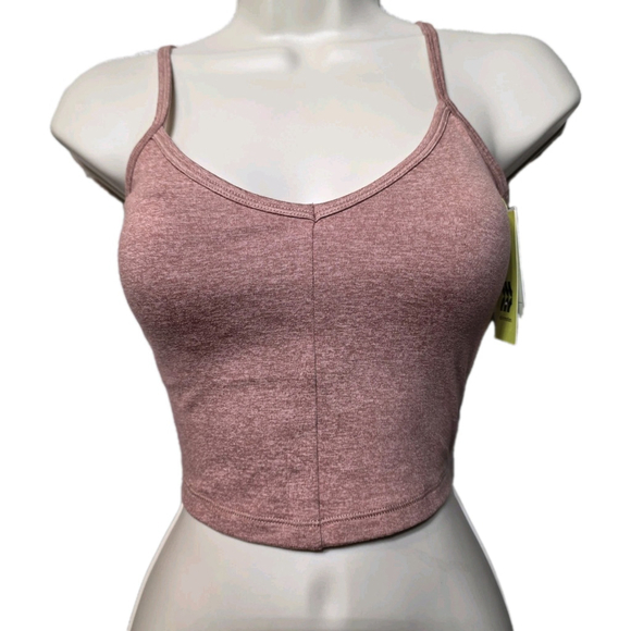 all in motion Other - All In Motion High Support Longline Sports Bra Mauve Pink XS Criss Cross Back